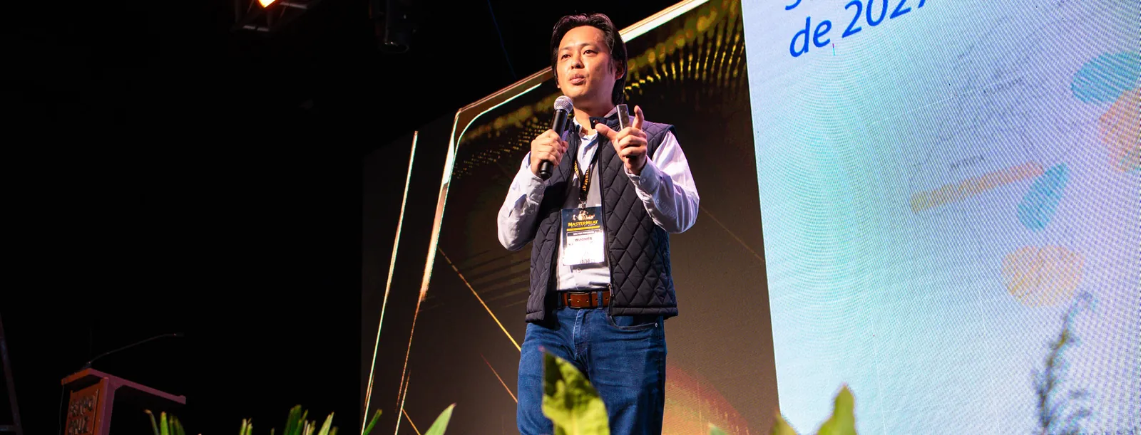 Wagner Yanaguizawa expone en el escenario de MasterMeat